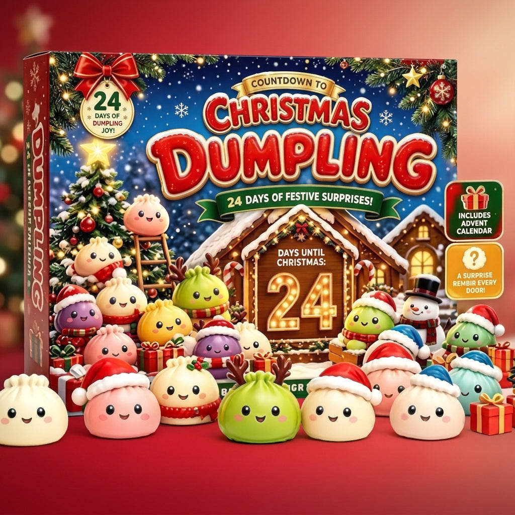 Christmas Squishy Advent Calendar Blind Box